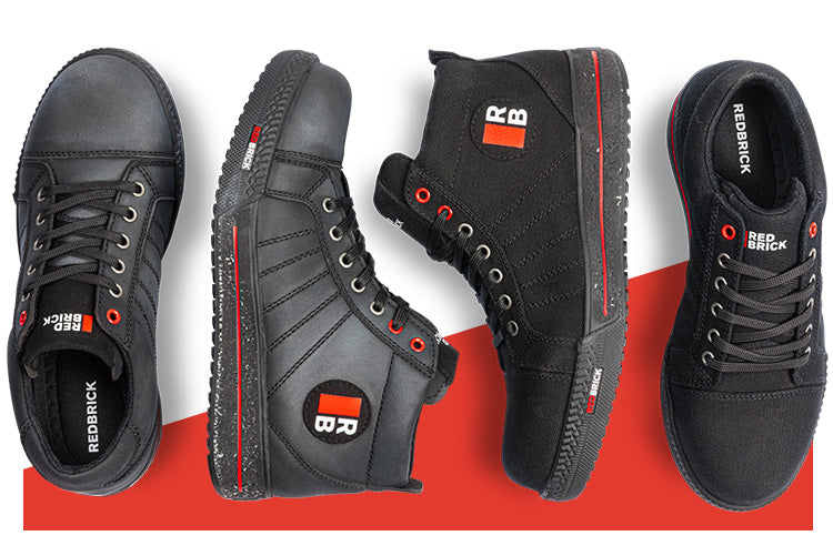 De duurzame veiligheidsschoenen van Redbrick