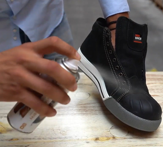 Aja Schuine streep Negen Hoe maak ik mijn veiligheidsschoenen schoon? | Redbrick Safety Sneakers - NL