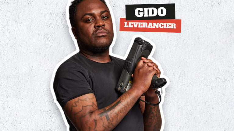 Gido de leverancier, vriend van Redbrick