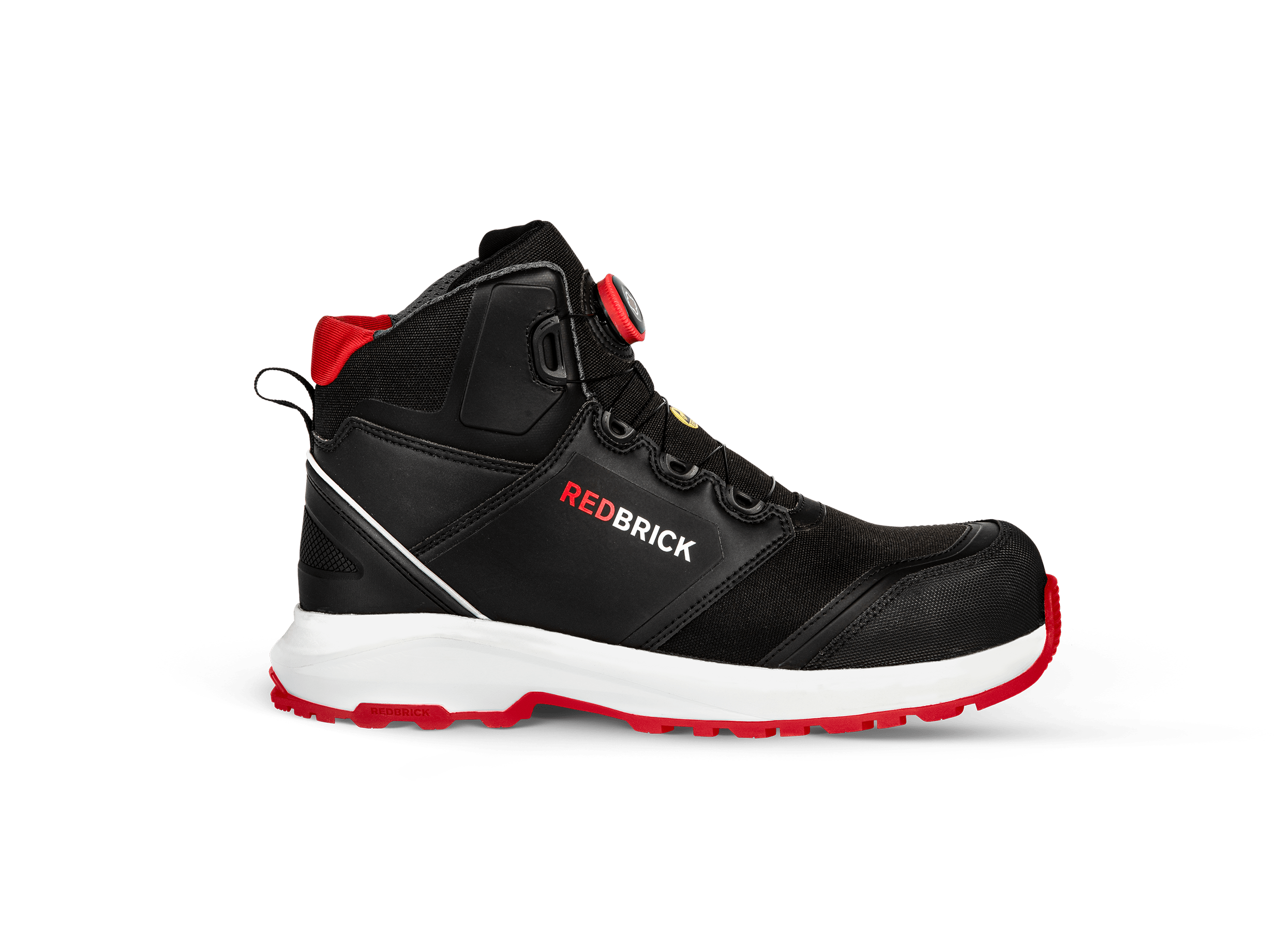 Red brick safety deals sneakers