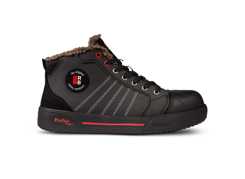 Redbrick Slam S3S gevoerde sneaker met ProTec Foam