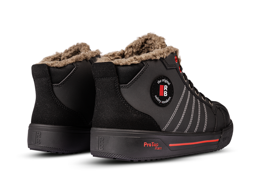 Redbrick Slam S3S gevoerde sneaker met ProTec Foam