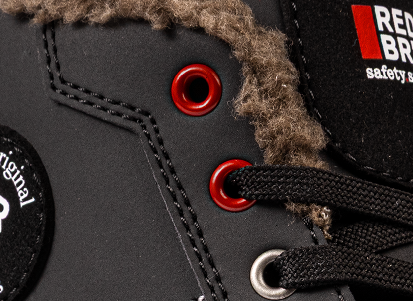Redbrick Slam S3S gevoerde sneaker met ProTec Foam
