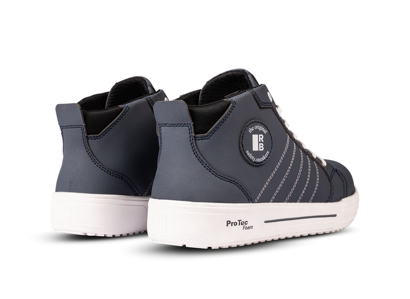 Redbrick Kick High S3S blauwe sneaker veiligheidsschoen