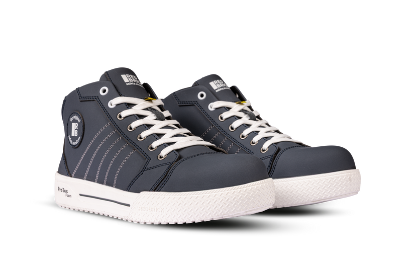 Redbrick Kick High S3S blauwe sneaker veiligheidsschoen