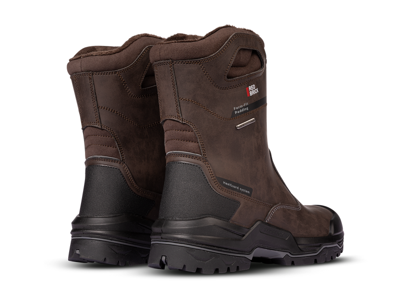 Redbrick Boot Brown Wool S7S