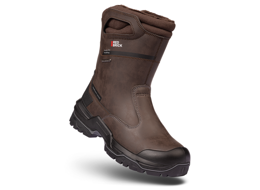 Redbrick Boot Brown Wool S7S