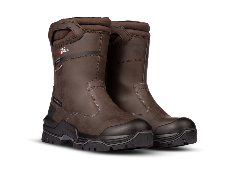 Redbrick Boot Brown Wool S7S
